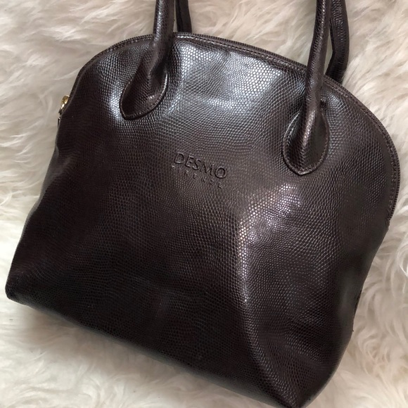 Desmo Italy Leather Handbag - Picture 2 of 8